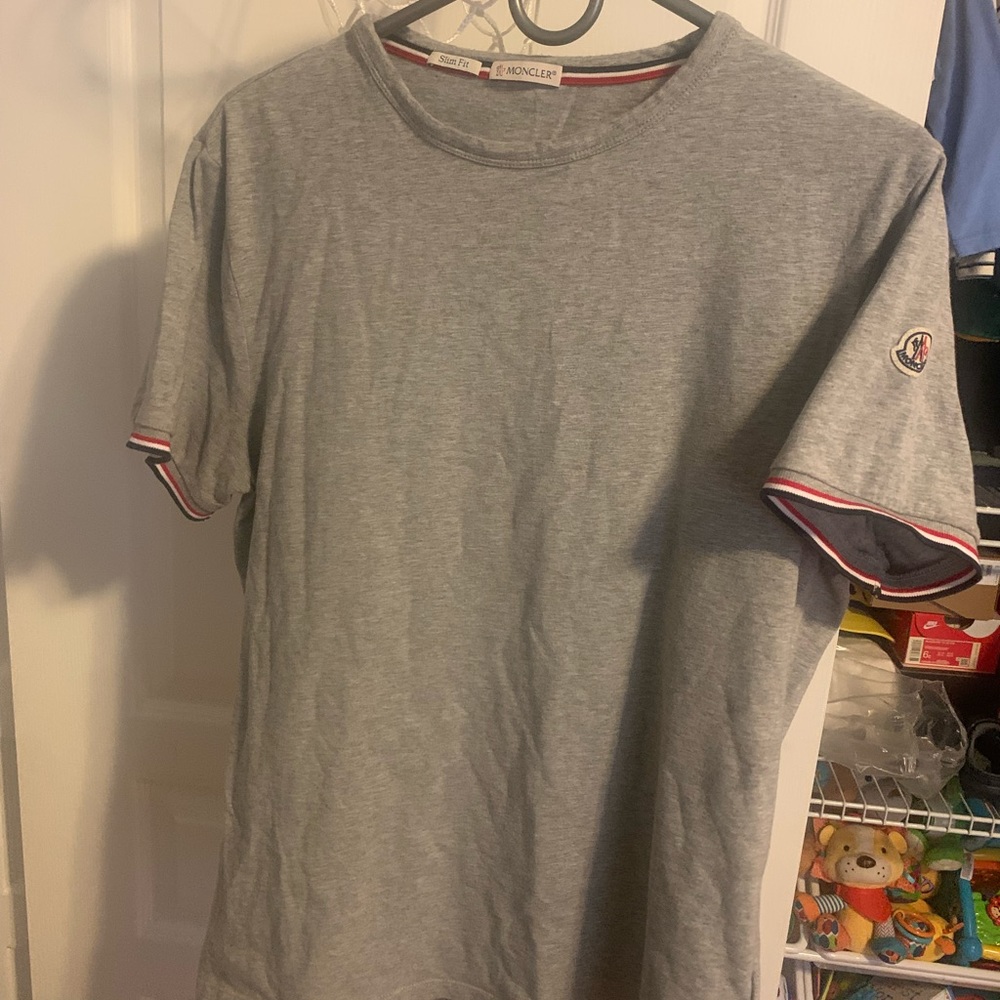 Grey Moncler T shirt